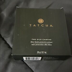 Tatcha Black and Gold Silk Canvas Protective Primer Box